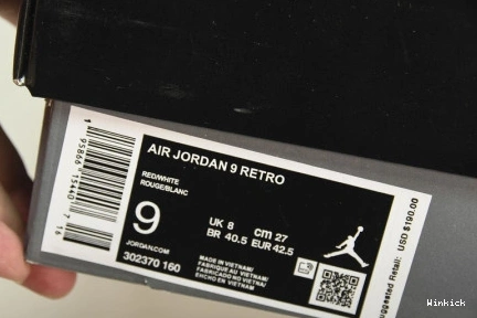 9 Jordan Air 302370-160 0714